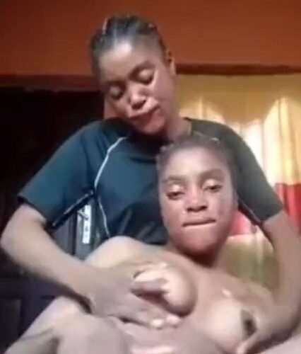 Horny Lesbians rubbing pussies